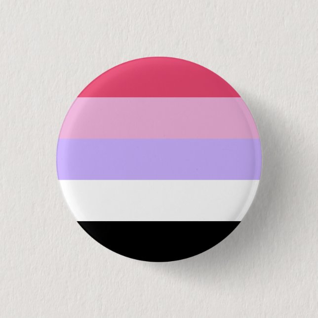Reciprosexual Pride Flagga Knapp (Framsida)