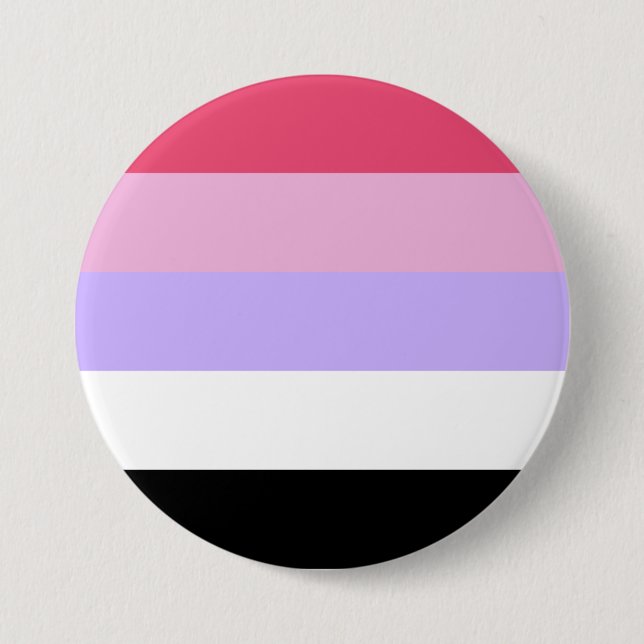 Reciprosexual Pride Flagga Knapp (Framsida)