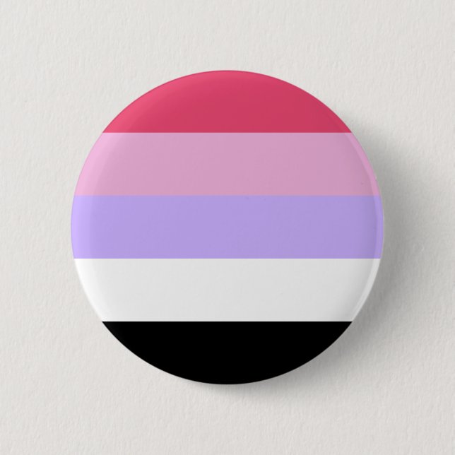 Reciprosexual Pride Flagga Knapp (Framsida)