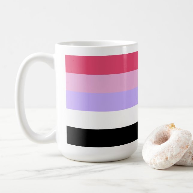 Reciprosexuell stolthet kaffemugg (Med munk)