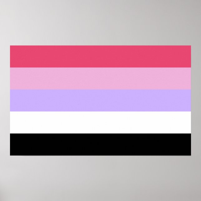 Reciprosexuellt Pride Poster (Framsidan)