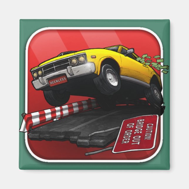 Reckless Getaway Magnet (Framsidan)