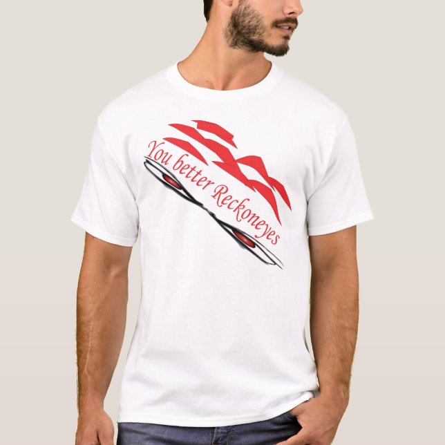 Reckoneyes T Shirt (Framsida)