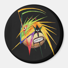 "Reckoning" Mandala Magnet