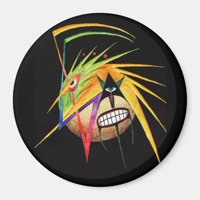 "Reckoning" Mandala Magnet (Framsidan)