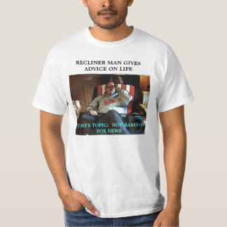 RECLINERMANEN ÄR LIVLAGLEDAREN TEE SHIRT