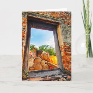 Reclining Buddha, Ayutthaya Kort