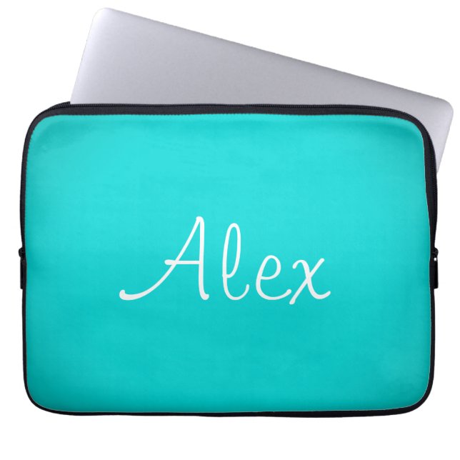 Recoleta Alluring Aqua Laptop Fodral (Framsidan)