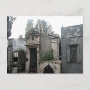 Recoleta Cemetery, Buenos Aires, Argentina Vykort