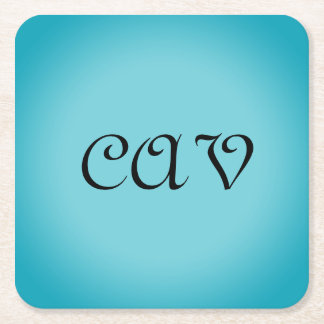 Recoleta Cornblomma Blue Underlägg Papper Kvadrat