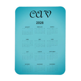 Recoleta Cornflower Blue  Magnet