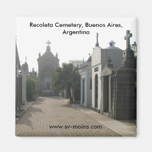Recoleta kyrkogård, Buenos Aires, Argentina Magnet
