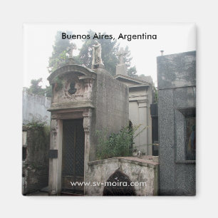 Recoleta kyrkogård, Buenos Aires, Argentina Magnet