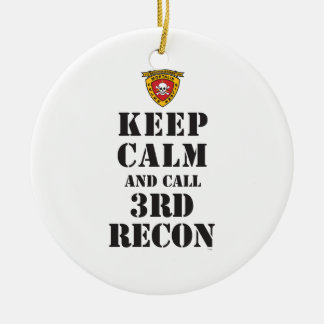 RECON BEHÅLLALUGN OCH APPELL 3RD JULGRANSPRYDNAD KERAMIK
