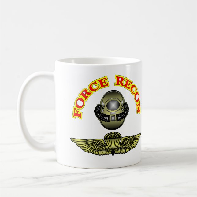 Recon dykarehopp för styrka kaffemugg (Vänster)