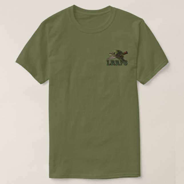 Recon militära flottor LRRPS för T Shirt (Design framsida)