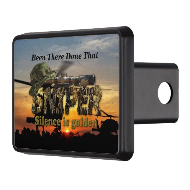 Recon militära prickskyttar LRRP LRRPS Dragkroksskydd (Vänster)