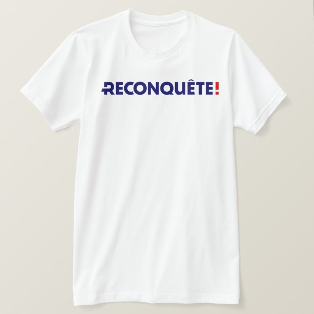 Reconquête T Shirt (Design framsida)
