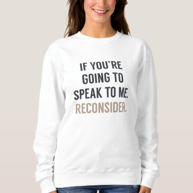 Reconsider T Shirt (Framsida)