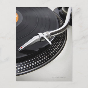 Record Nål Stylus Vykort
