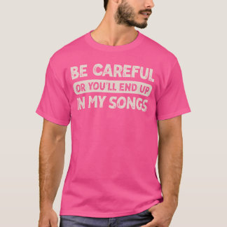 Record Producer Musician Music Singer Songwriter S T Shirt