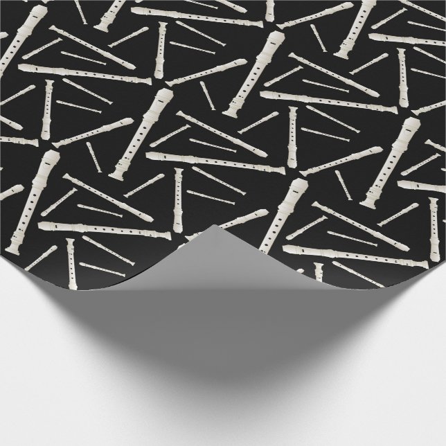 Recorder Music Teacher Musician Band Presentpapper (Hörn)