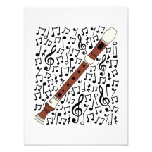 Recorder Musik noter Woodwind Music Teacher