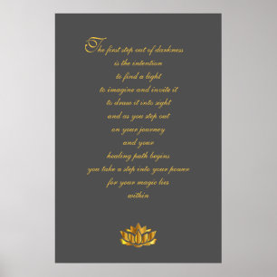 Recovery Dikt Art Poster