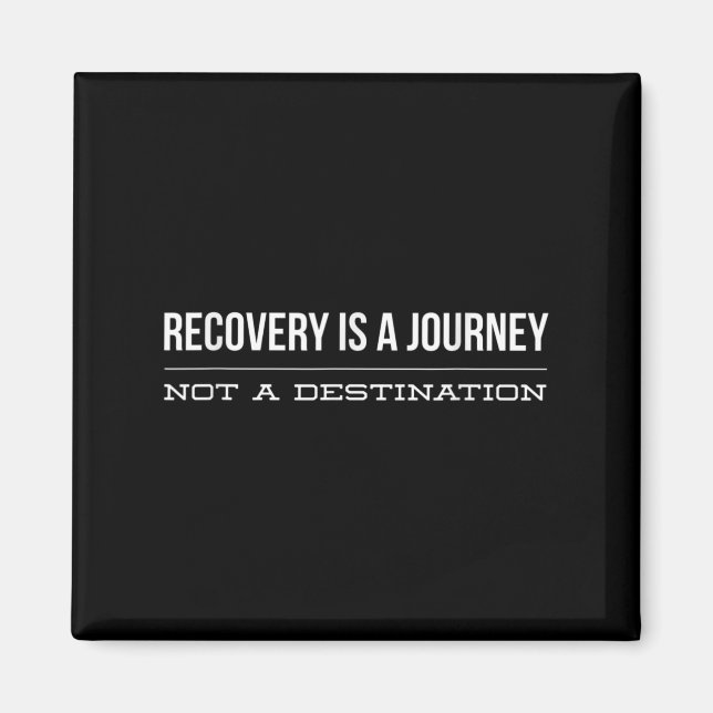 Recovery Journey Aa Alcoholics Na Narcotics Motiva Magnet (Framsidan)