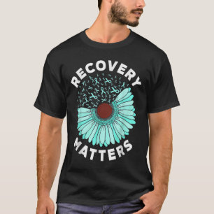 Recovery S Alcohol Drug Awareness Addence Ribbon T Shirt