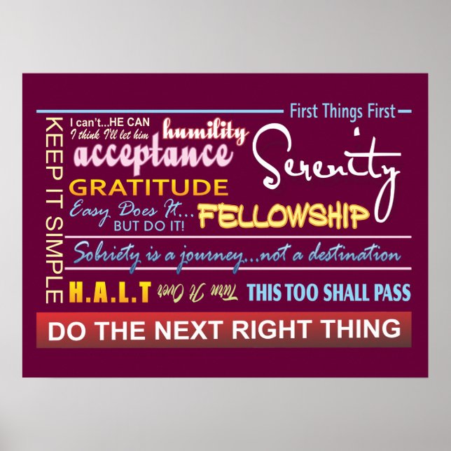 recovery slogans 17 poster (Framsidan)