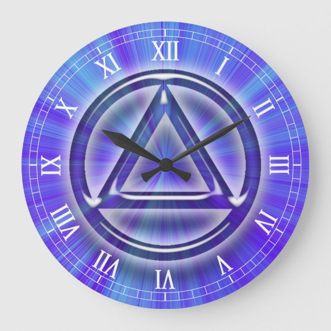 Recovery Sobrired Sober Clock Stor Klocka (Framsida)