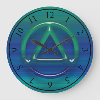 Recovery Sobrired Sober Clock Stor Klocka