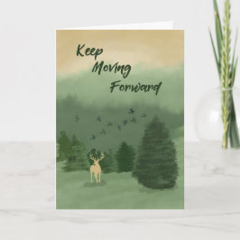 Recovery Support Grönt liggande Hjort Evergreen Kort