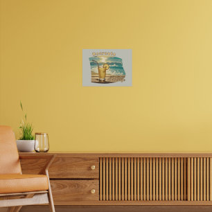 Recreate, Indulge: Sunshine, Sea & Lemonade Bliss Poster