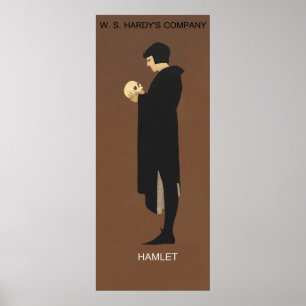 Recreation of Hamlet, vintage affisch