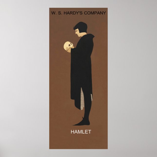 Recreation of Hamlet, vintage affisch (Framsidan)