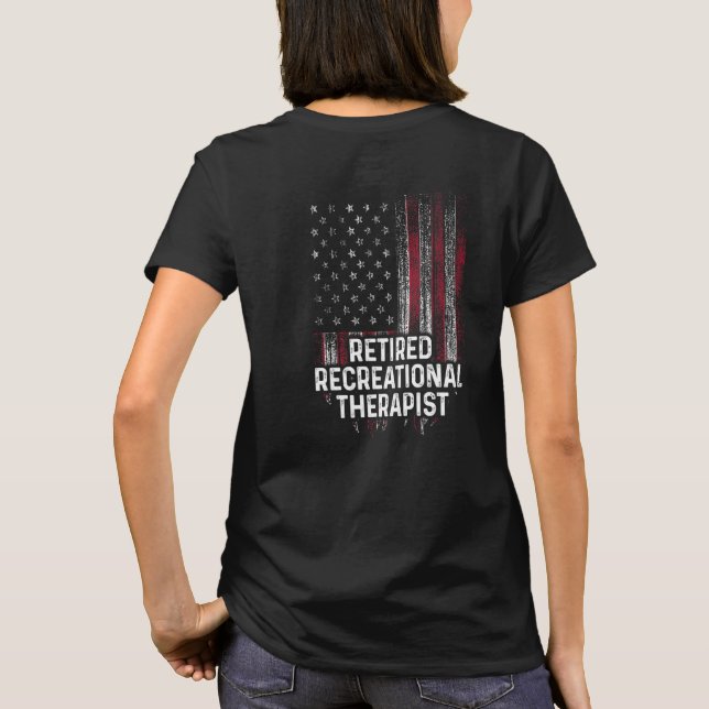 Recreational Therapist Recreation Therapy Rt 1 T Shirt (Baksida)