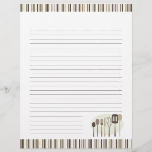 Recro Kitchen Cooking Utensils Recipe Pages