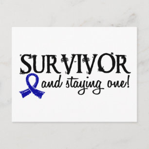 Rectal Cancer Survivor 18 Vykort
