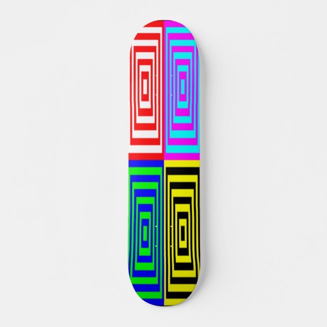Rectangle Crazy Skateboard (Framsida)