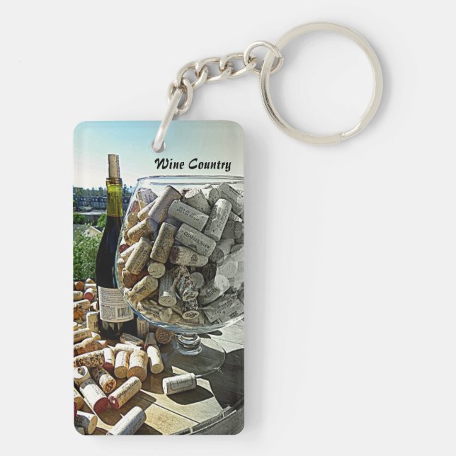 Rectangle Keychain i vin! (Baksidan)