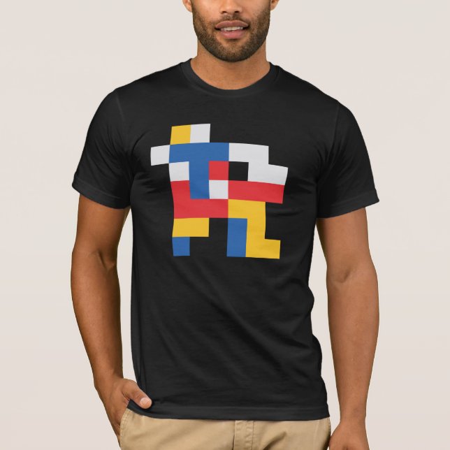 Rectangulous T-tröja Tee (Framsida)
