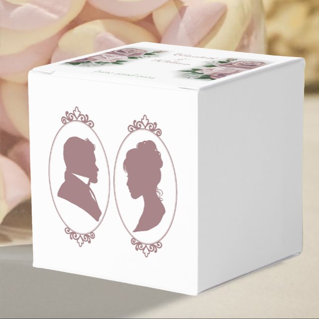 Recue Bridgerton Rosa ros Cameo Presentaskar (Skapare uppladdad)