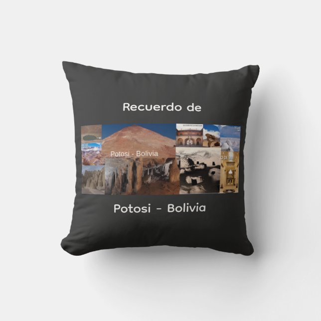 Recuerdo de Potosi Bolivia Kudde (Framsida)