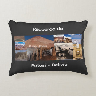 Recuerdo de Potosi Bolivia Prydnadskudde