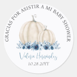 Recuerdos Baby Shower para Niño Runt Klistermärke