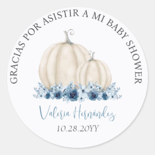 Recuerdos Baby Shower para Niño Runt Klistermärke
