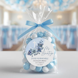 Recuerdos de Bautizo Baptism Christening Favors Runt Klistermärke
