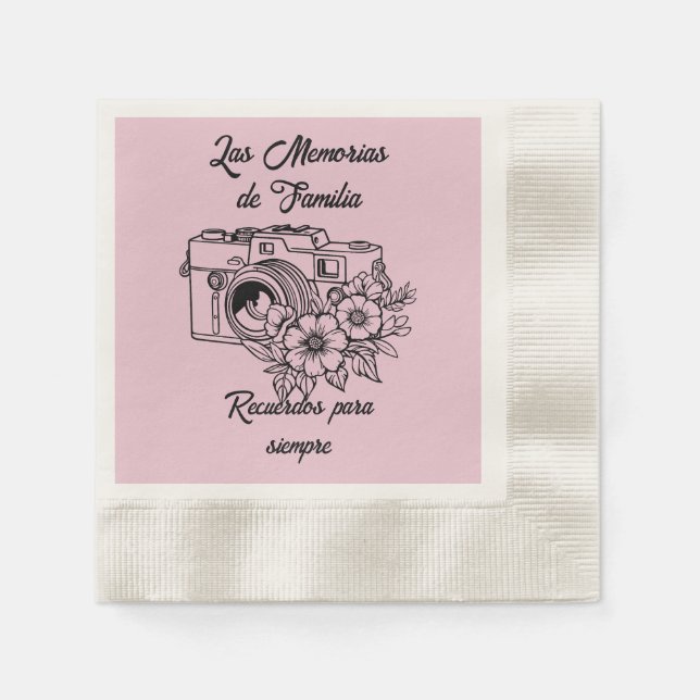 Recuerdos de Familia Pappersservett (Framsidan)